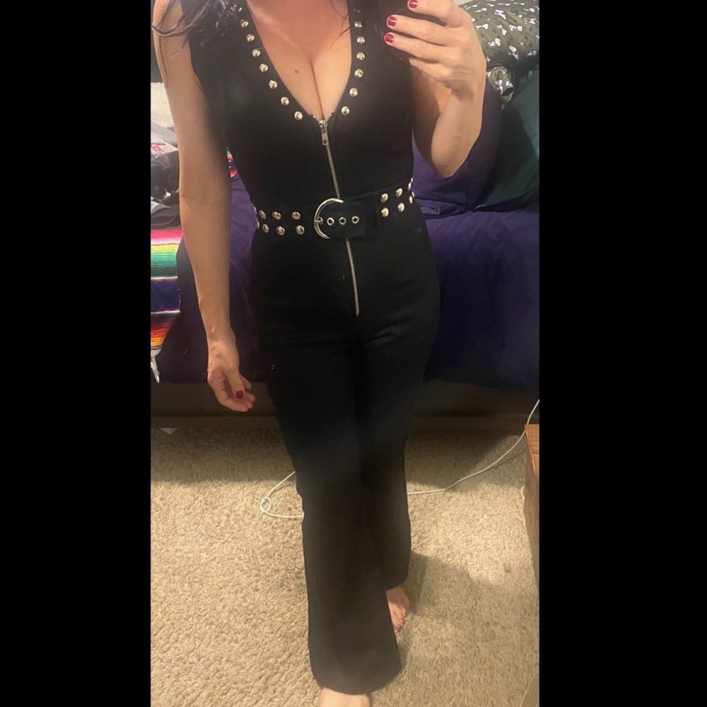 Black jumpsuit